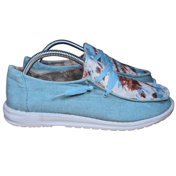 Gypsy Jazz Women's Shoes - Mooma/Turquoise Womens Size 11
Worn Twice Excellent - Picture 4 of 9